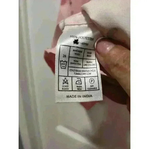 Craft+ Flow dinosaur pattern Pink button up Shirt Boys Size 5 - Picture 5 of 7